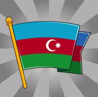 Flag of Azerbaijan N16