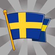 Flag of Sweden N35