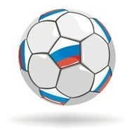 Russia Flag Soccer Ball