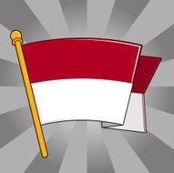 Flag of Indonesia N23