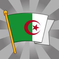 Flag of Algeria N17