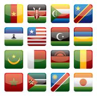Africa Flags Collection N3