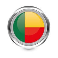 Benin Flag Icon N3