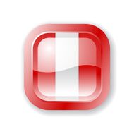 Peru Flag Icon N5