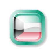 Kuwait Flag Icon N5