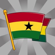 Flag of ghana N16