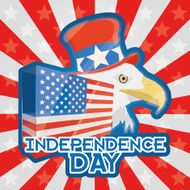 American Independence Day Background Editable N19
