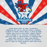American Independence Day Background Editable N21