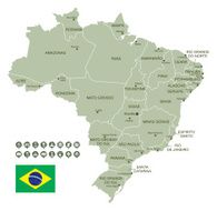 map of Brazil N9