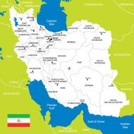 map of Iran N6