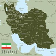 map of Iran N7