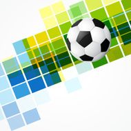 vector mosaic style football background