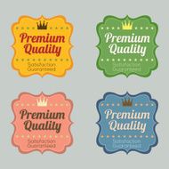 Set of Vintage Retro Badge N22