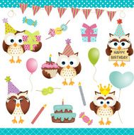 Digital Owls Birthday Party N2