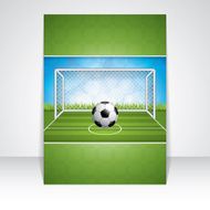 Soccer goal and ball