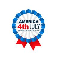 4th of july label