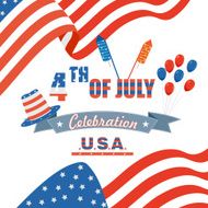Fourth of July American Independence Day N23