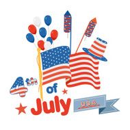 Fourth of July American Independence Day N24