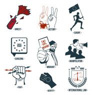 Set policies icons logos