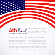 Stylish american Independence day design N4