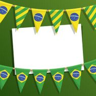 brazil party card