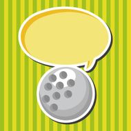 golf equipment theme elements N291