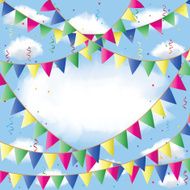 bunting flag N2