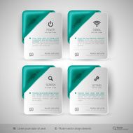 Business infographics template for web design N2