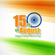Creative Indian Independence Day concept Vector illustration N14
