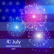 Independence day flag