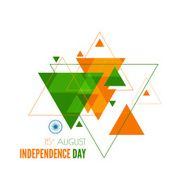 Abstract background with the symbol of India N15