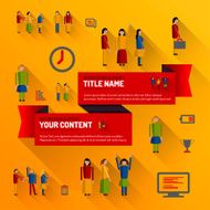 Set Of Icons and people N2