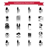 Social Network Icon set N3