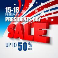 Presidents Day Vector Background N3