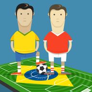 World soccer championship in Brazil illustration N2