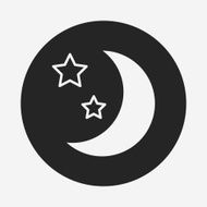 Space moon icon N16