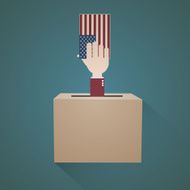 Vote USA Hand