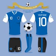 Soccer uniform template N7