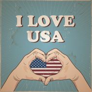 i love usa design