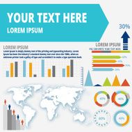 Set element of infographic Vector illustration