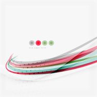 Red and blue wave lines N13