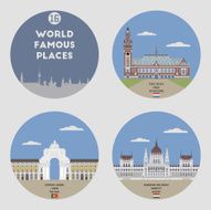 World famous places Set 16