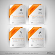 Business infographics template for web design N3