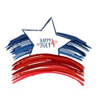 Happy 4th of July USA Independence Day Vector abstract background N3