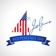 Independence day USA white