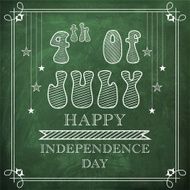 American Independence Day celebration poster or banner design N2