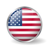 USA flag button N2