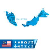 Malaysia map
