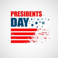Presidents Day Vector Background N4