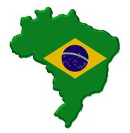 map of Brazil N10